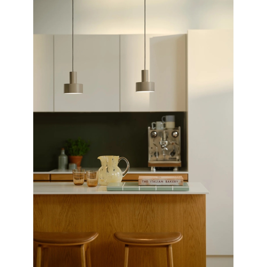 Nordlux - MATIS Pendant Light 1x E27/40W/230V, Brown