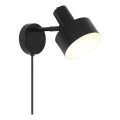 Nordlux - MATIS Wall Light 1xE27/15W/230V Black