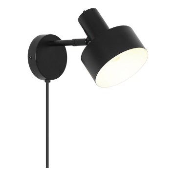 Nordlux - MATIS Wall Light 1xE27/15W/230V Black