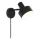 Nordlux - MATIS Wall Light 1xE27/15W/230V Black