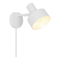 Nordlux - MATIS Wall Light 1xE27/15W/230V White