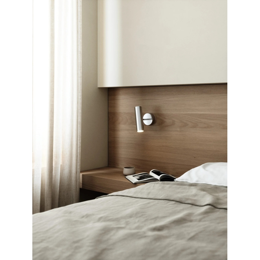 Nordlux - Wall-mounted spotlight MIB 1xGU10/20W/230V Polished chrome