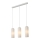Nordlux - MIELLA Cable Pendant 3xE27/25W/230V White