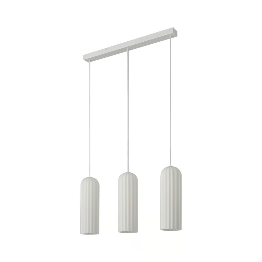 Nordlux - MIELLA Cable Pendant 3xE27/25W/230V White