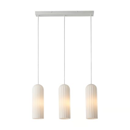 Nordlux - MIELLA Cable Pendant 3xE27/25W/230V White