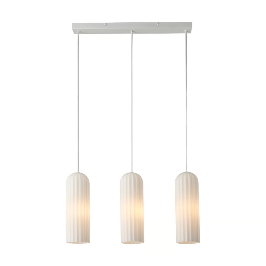 Nordlux - MIELLA Cable Pendant 3xE27/25W/230V White