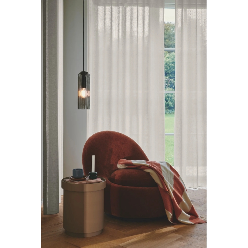 Nordlux - MIELLA Cable Pendant Light 1xE27/25W/230V, Smoked