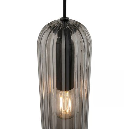 Nordlux - MIELLA Cable Pendant Light 1xE27/25W/230V, Smoked