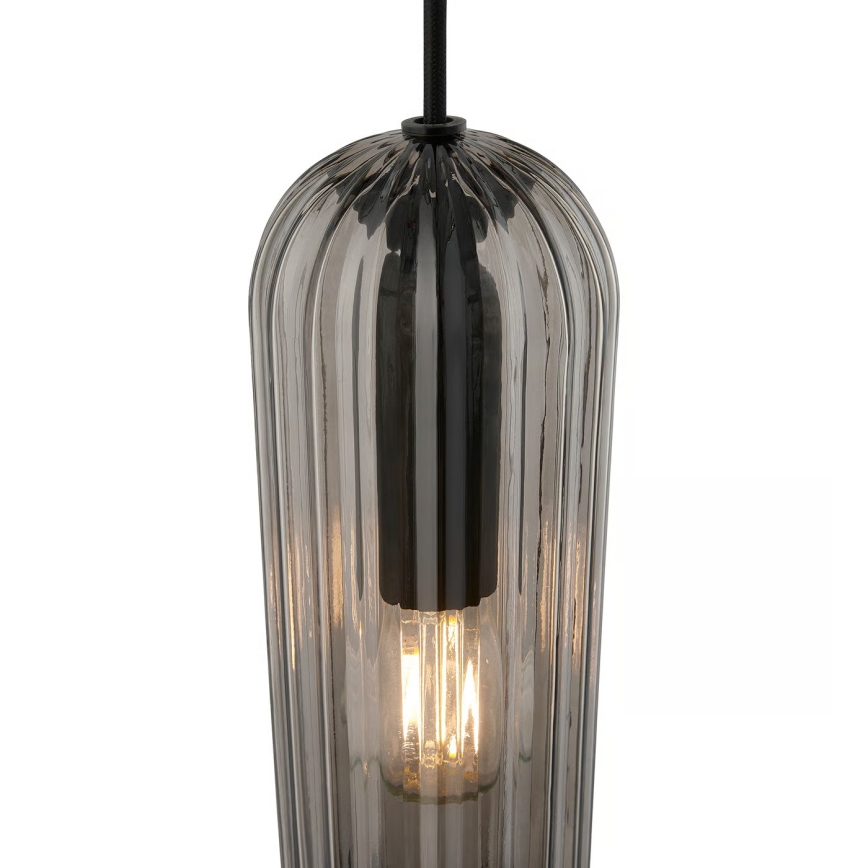 Nordlux - MIELLA Cable Pendant Light 1xE27/25W/230V, Smoked