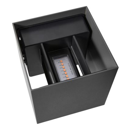 Nordlux - MILDA LED Outdoor Wall Light, 4.9W/230V, IP44, Anthracite