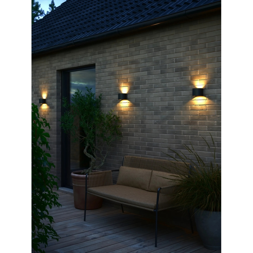 Nordlux - MILDA LED Outdoor Wall Light LED/4.9W/230V IP44 Black