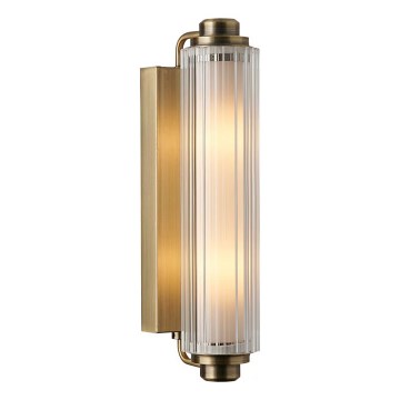 Nordlux - NIMAL Bathroom Mirror Light 2x E14/25W/230V IP44 Brass