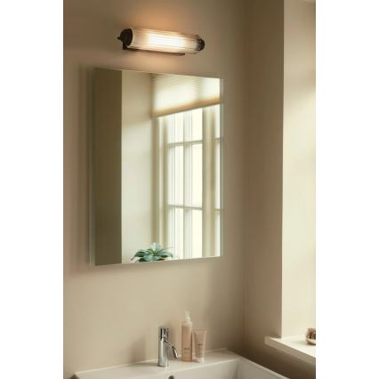 Nordlux - NIMAL Bathroom Mirror Light 2xE14/25W/230V IP44 Black