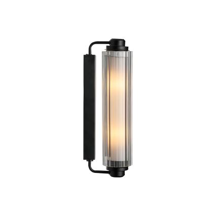 Nordlux - NIMAL Bathroom Mirror Light 2xE14/25W/230V IP44 Black