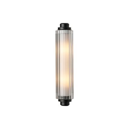 Nordlux - NIMAL Bathroom Mirror Light 2xE14/25W/230V IP44 Black