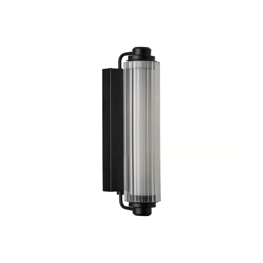Nordlux - NIMAL Bathroom Mirror Light 2xE14/25W/230V IP44 Black