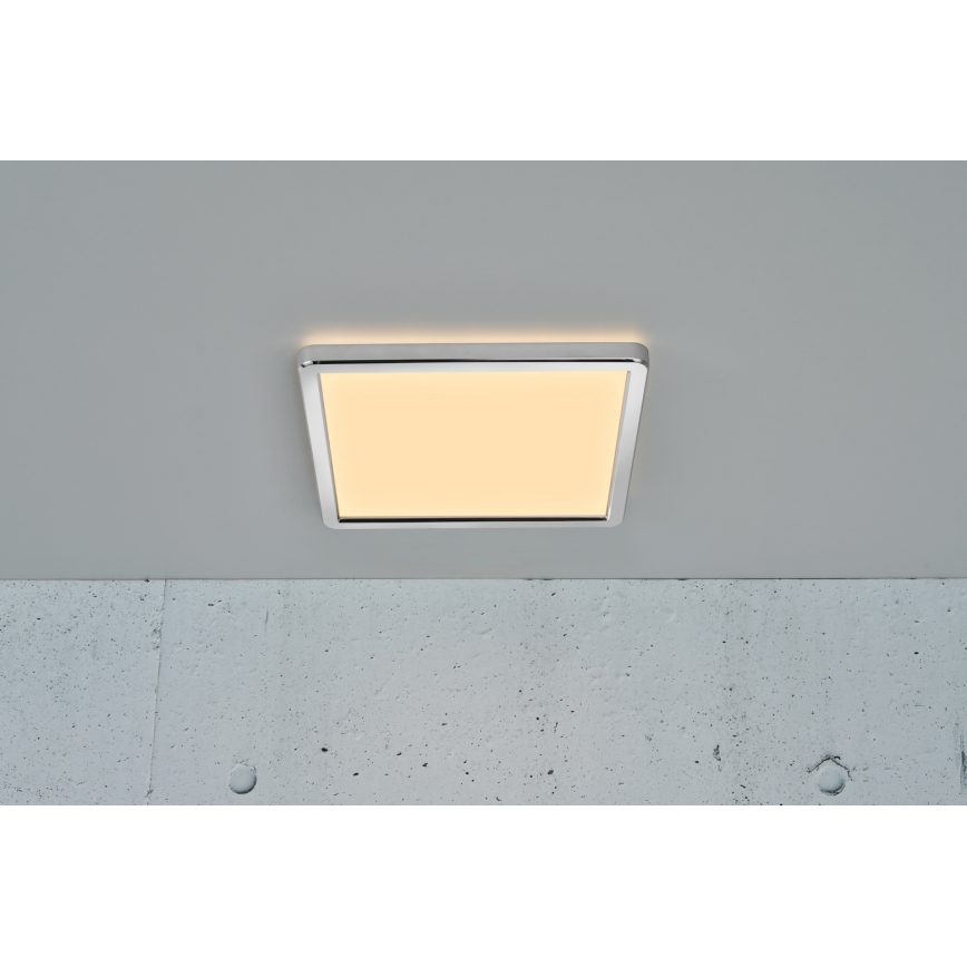 Nordlux - LED Dimmable Bathroom Ceiling Light OJA LED/14,5W/230V 3000/4000K IP54 30x30 cm