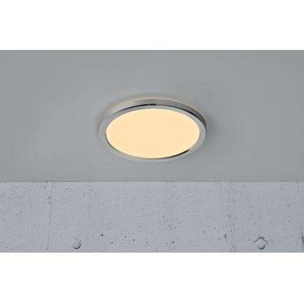 Nordlux - LED Dimmable bathroom ceiling light OJA LED/14.5W/230V 3000/4000K IP54 Ø 30 cm
