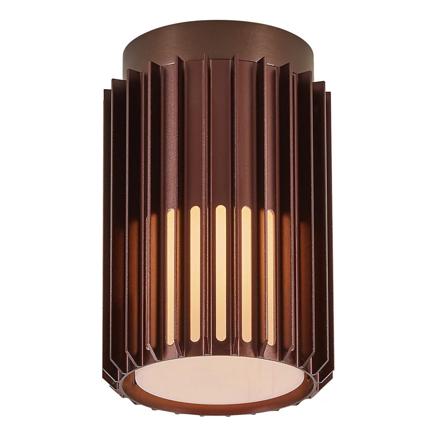 Nordlux - Outdoor ceiling light ALUDRA 1xE27/15W/230V brown