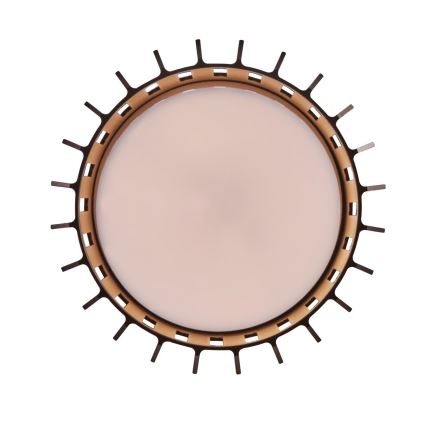 Nordlux - Outdoor ceiling light ALUDRA 1xE27/15W/230V brown