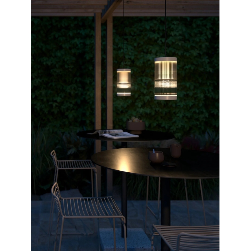 Nordlux - Outdoor chandelier on a string COUPAR 1xE27/25W/230V IP33 creamy
