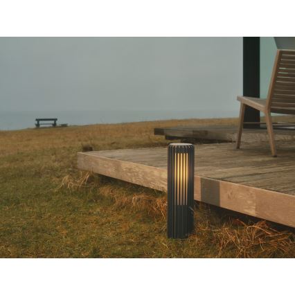 Nordlux - Outdoor lamp ALUDRA 1xE27/15W/230V IP44 anthracite 45,4 cm