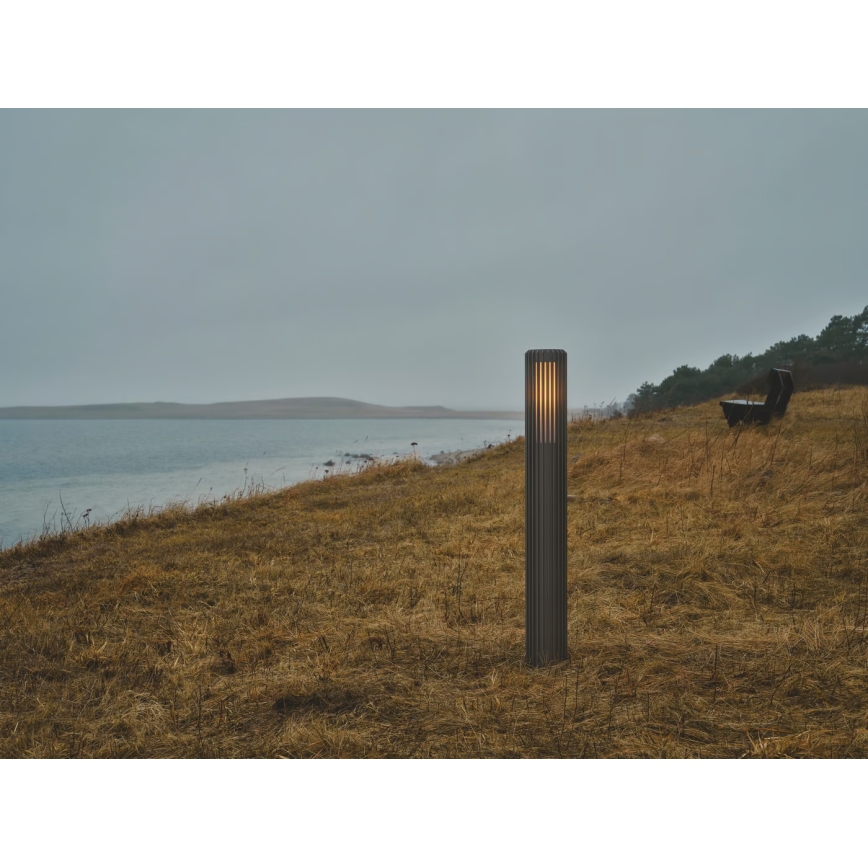 Nordlux - Outdoor lamp ALUDRA 1xE27/15W/230V IP44 anthracite 95,4 cm