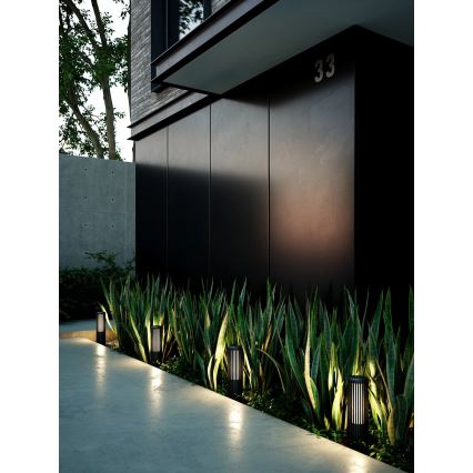 Nordlux - Outdoor lamp ALUDRA 1xE27/15W/230V IP44 black 45,4 cm