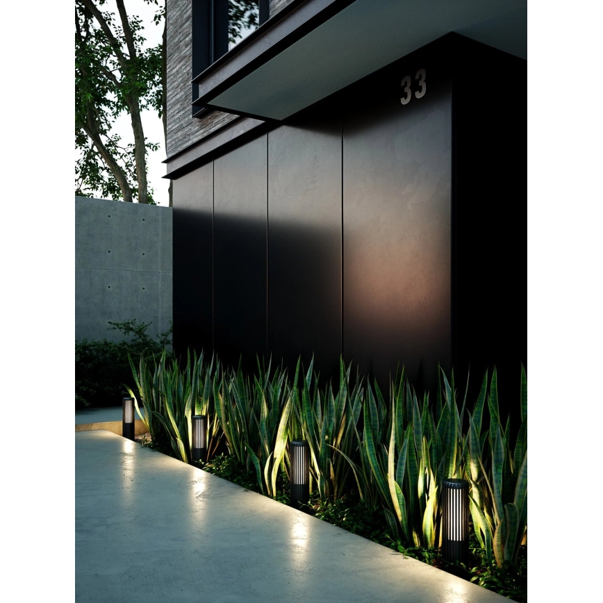 Nordlux - Outdoor lamp ALUDRA 1xE27/15W/230V IP44 black 45,4 cm