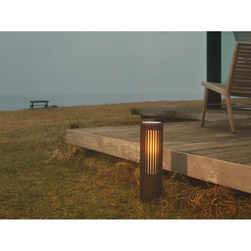 Nordlux - Outdoor lamp ALUDRA 1xE27/15W/230V IP44 brown 45,4 cm