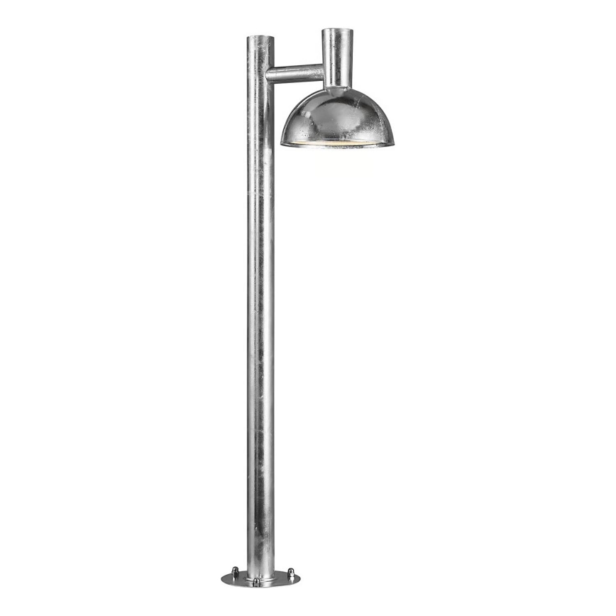 Nordlux - Outdoor lamp ARKI 1xE27/20W/230V IP54 100 cm silver