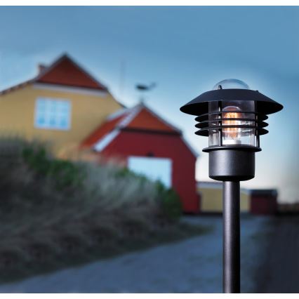 Nordlux - Outdoor lamp VEJERS 1xE27/60W/230V IP54 black