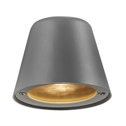 Nordlux - Outdoor wall light ALERIA 1xGU10/35W/230V IP44 grey