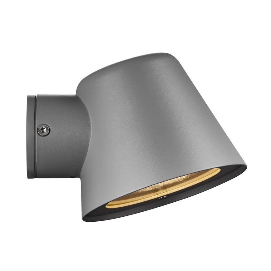 Nordlux - Outdoor wall light ALERIA 1xGU10/35W/230V IP44 grey