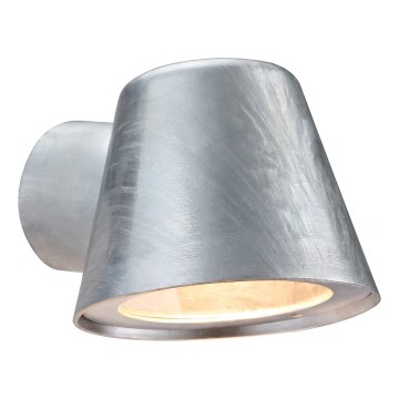 Nordlux - Outdoor wall light ALERIA 1xGU10/35W/230V IP44 silver