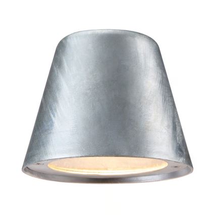 Nordlux - Outdoor wall light ALERIA 1xGU10/35W/230V IP44 silver