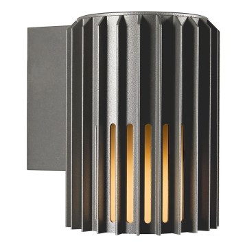 Nordlux - Outdoor wall light ALUDRA 1xE27/15W/230V anthracite