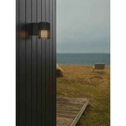 Nordlux - Outdoor wall light ALUDRA 1xE27/15W/230V anthracite