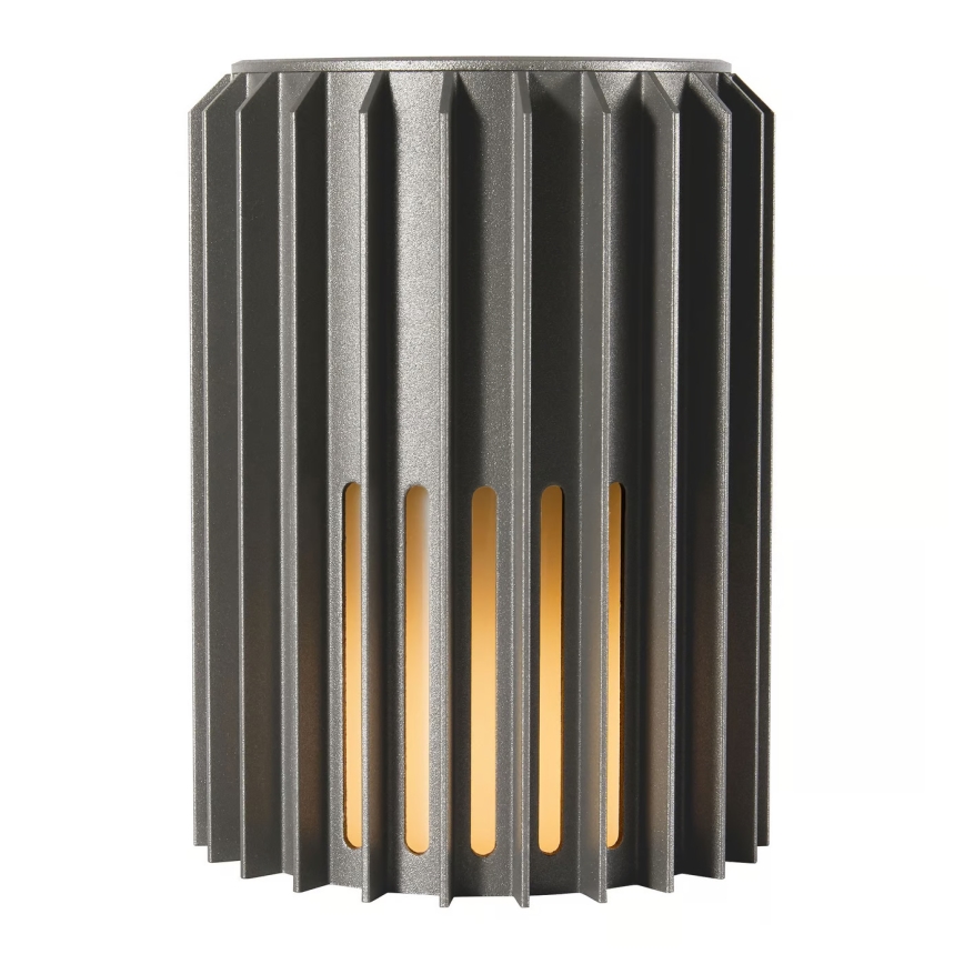 Nordlux - Outdoor wall light ALUDRA 1xE27/15W/230V anthracite