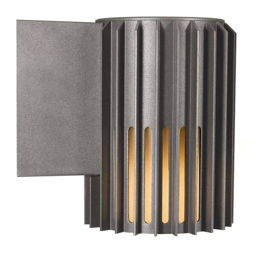 Nordlux - Outdoor wall light ALUDRA 1xE27/15W/230V anthracite