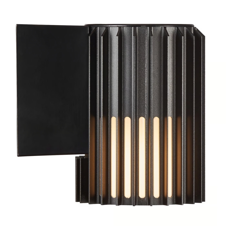 Nordlux - Outdoor wall light ALUDRA 1xE27/15W/230V black