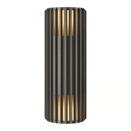 Nordlux - Outdoor wall light ALUDRA 2xE27/15W/230V IP54 anthracite