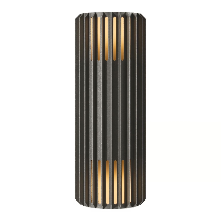 Nordlux - Outdoor wall light ALUDRA 2xE27/15W/230V IP54 anthracite