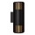 Nordlux - Outdoor wall light ALUDRA 2xE27/15W/230V IP54 black