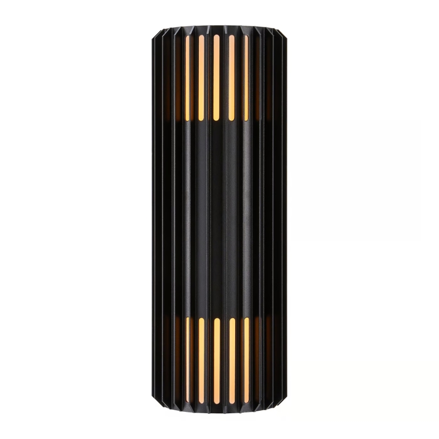 Nordlux - Outdoor wall light ALUDRA 2xE27/15W/230V IP54 black