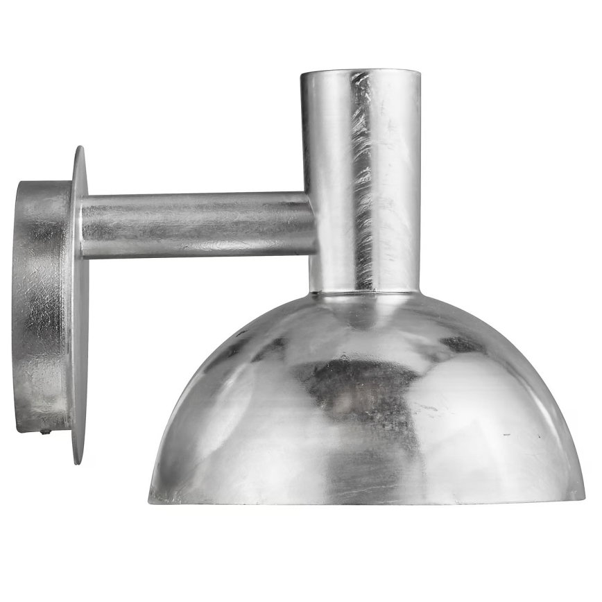 Nordlux - Outdoor wall light ARKI 1xE27/20W/230V IP54 silver