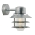 Nordlux - Outdoor wall light BLOKHUS 1xE27/60W/230V IP54 silver