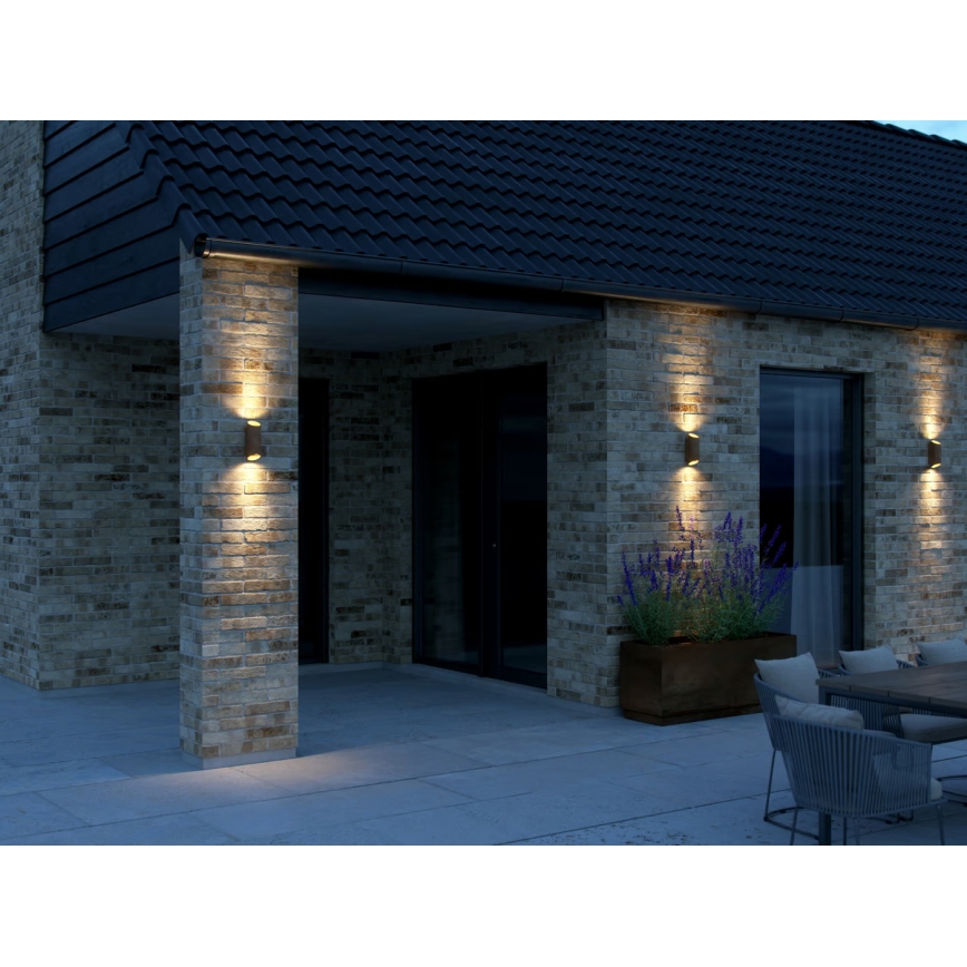 Nordlux - Outdoor wall light NIKO 2xGU10/35W/230V IP54