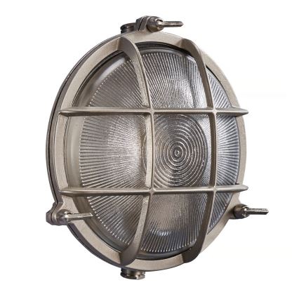 Nordlux - Outdoor wall light POLPERRO 1xE27/12,5W/230V IP64 grey