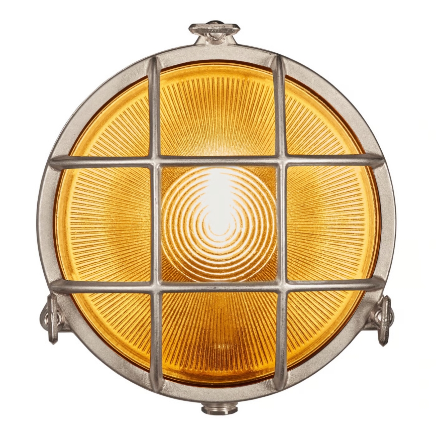Nordlux - Outdoor wall light POLPERRO 1xE27/12,5W/230V IP64 grey